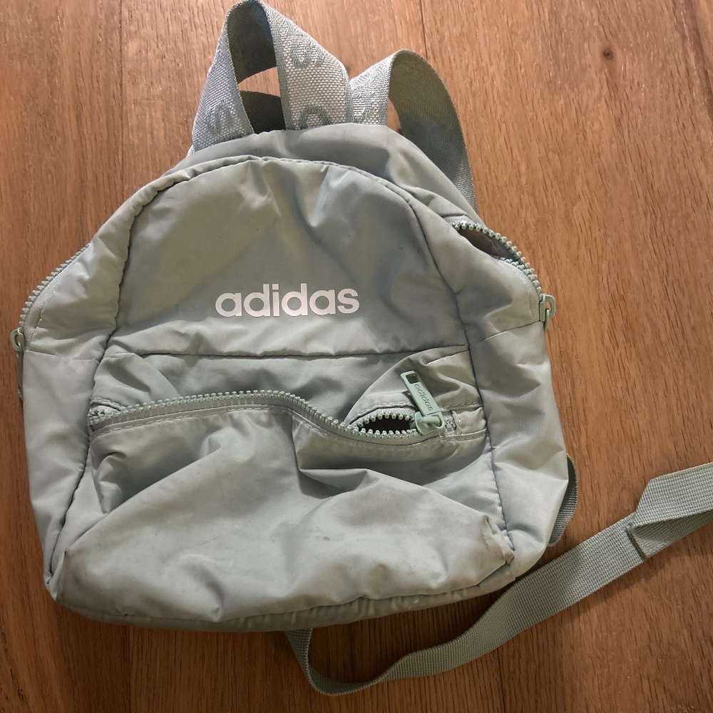 Teal adidas mini backpack